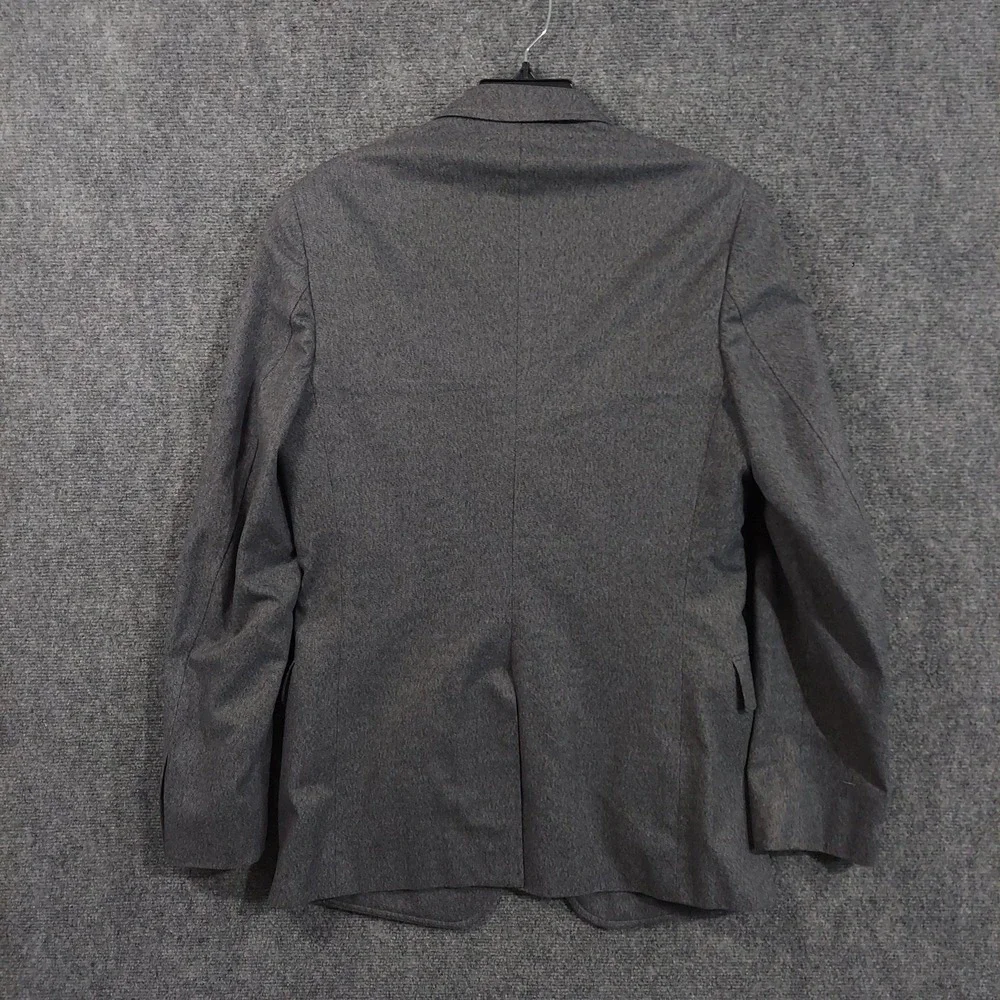 Banana Republic Blazer Sport Coat Mens 38R Gray Cotton Tailored Fit India